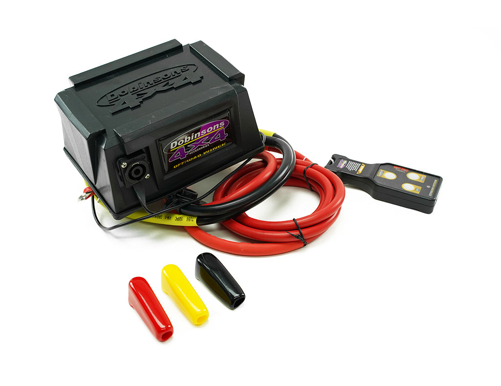 04707 | Dobinsons 12000LBS Winch with Synthetic Rope
