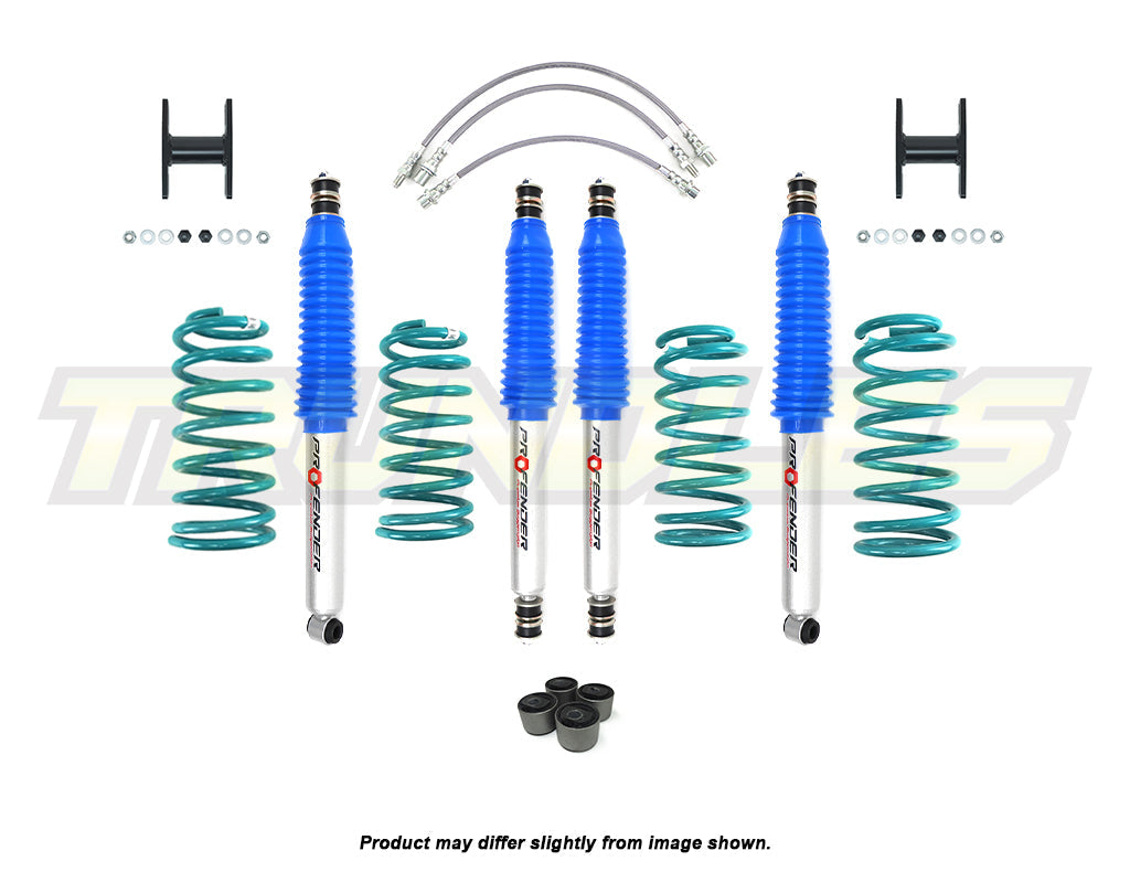 30405 | Profender 75mm Gas Lift Kit to suit Toyota Landcruiser 80/105 Series 1990-2007 (ABS Models)