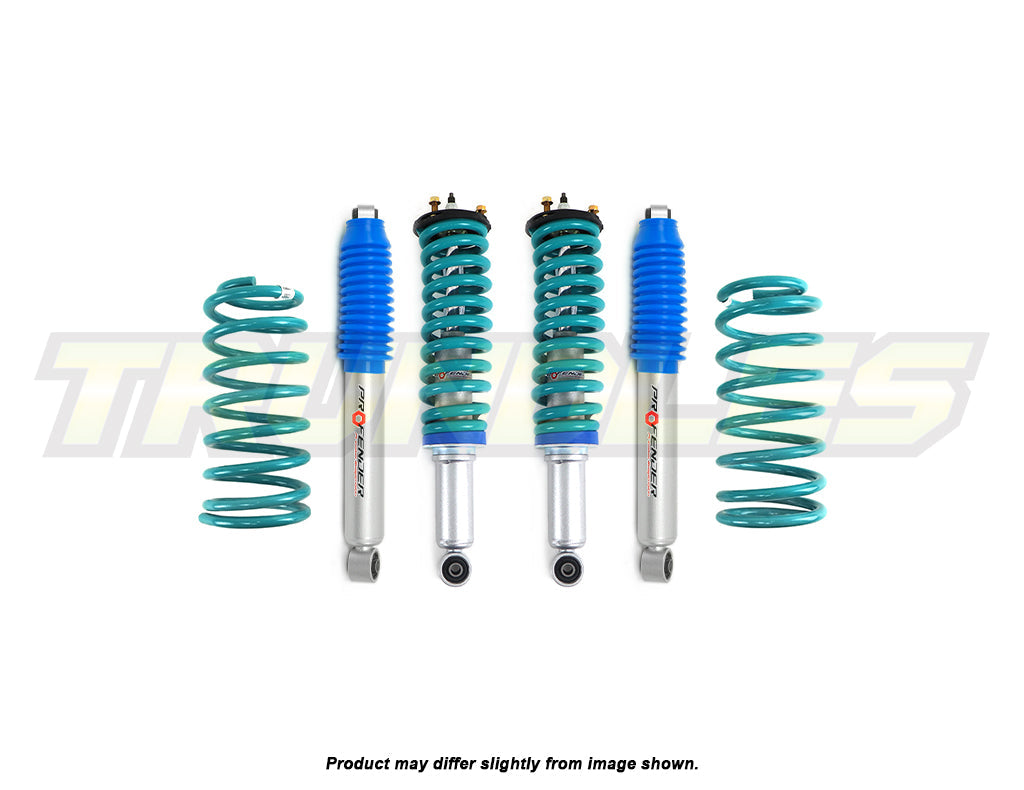28446 | Profender 40mm Gas Lift Kit to suit Nissan Navara D23 NP300 (Coil Rear) 2015-Onwards