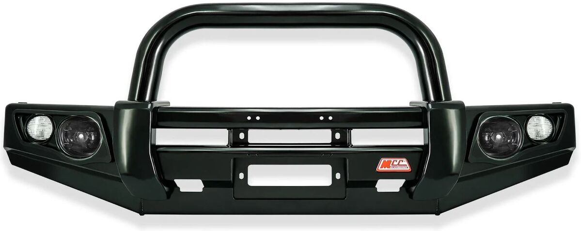 Falcon 707-01 Single Black Loop Winch Bar for Ford Ranger PX 2012-2015