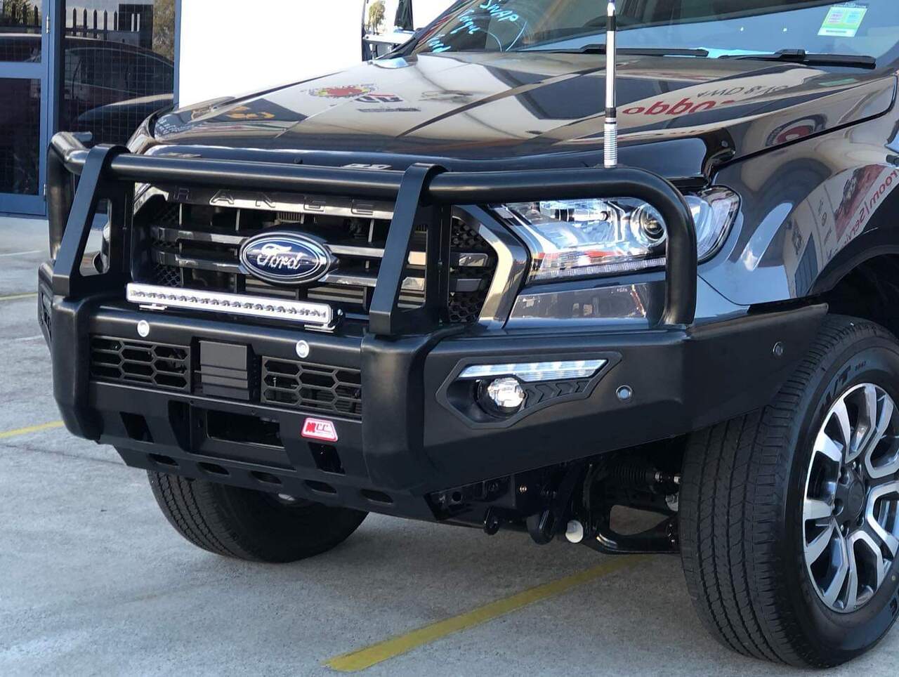 Phoenix 808-02 Premium Winch Bar for Ford Ranger PX2/PX3/Everest UA 2015-2022