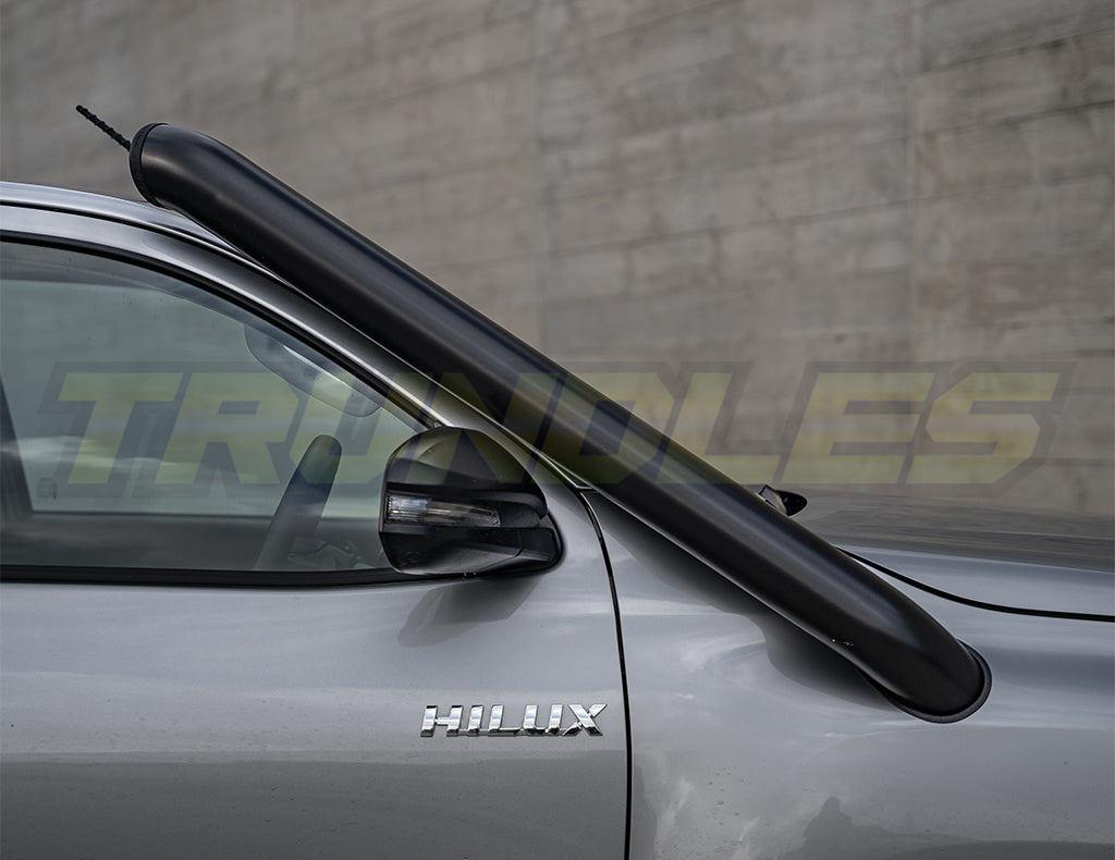 37999 | Trundles 4" Stainless Snorkel Short Entry to suit Toyota Hilux N80 2015-Onwards