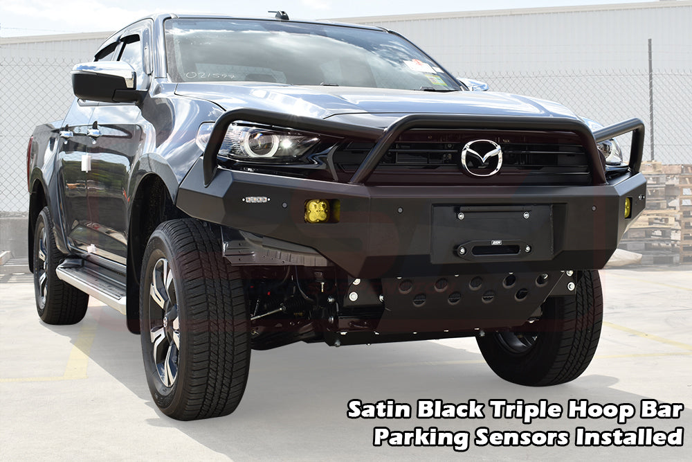 Mazda BT-50 TF 2021-2024 Ambush Triple Hoop Bullbar