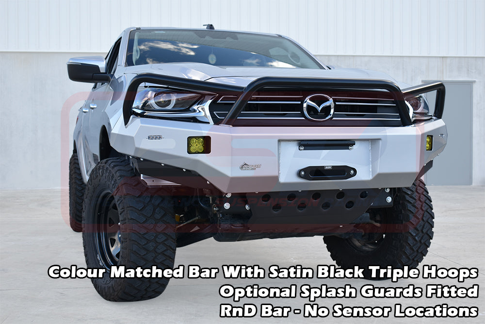 Mazda BT-50 TF 2021-2024 Ambush Triple Hoop Bullbar